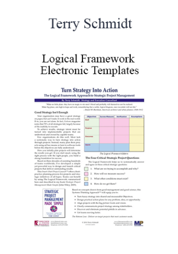 Terry Schmidt – Logical Framework Electronic Templates