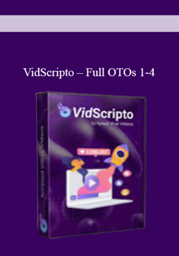 VidScripto – Full OTOs 1-4