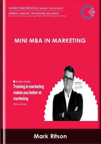 Mini MBA In Marketing  –  Mark Ritson