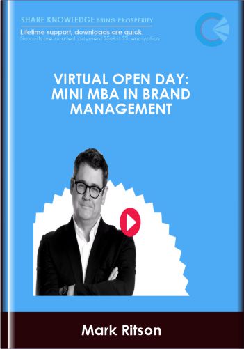 Virtual Open Day: Mini MBA In Brand Management  –  Mark Ritson