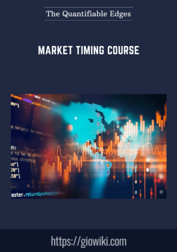 Market Timing Course  –  The Quantifiable Edges