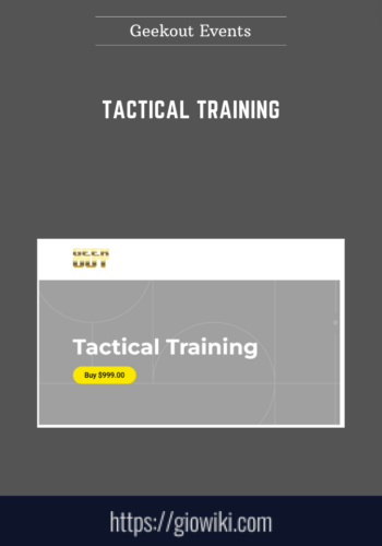 Tactical Training  –  Geekout Events