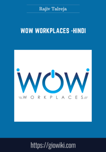 WOW Workplaces  – Hindi  –  Rajiv Talreja