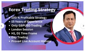 I Will Show 99 Percent Profitable Forex Trading Strategy Only On GBPUSD
