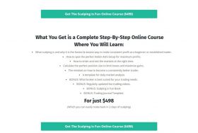 Scalp The Markets – Scalping Is Fun – Course