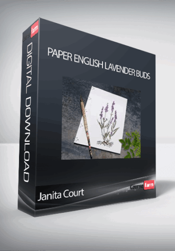Janita Court – Paper English Lavender Buds