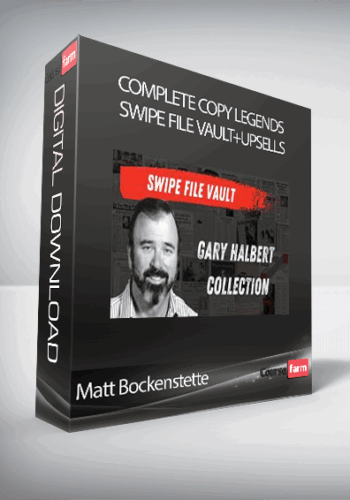 Matt Bockenstette – Complete Copy Legends Swipe File Vault+Upsells
