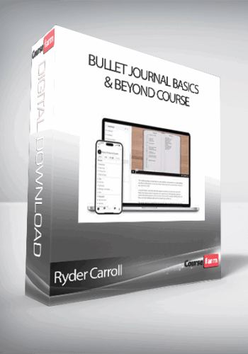 Ryder Carroll – Bullet Journal Basics & Beyond Course