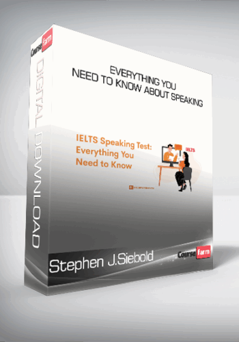 Stephen J.Siebold – Everything You Need To Know About Speaking